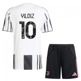 Juventus Yildiz 10 Matchtröjor Barn Hemma Fotbollströja 2025-26